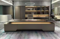 Executive Office Desk for CEO | Luxury Boss Table with Modern Design