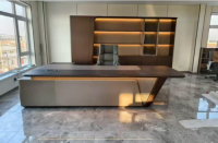 Executive Office Desk for CEO | Luxury Boss Table with Modern Design