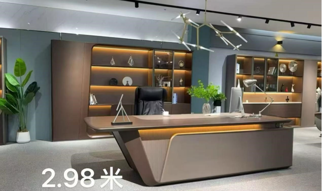 Executive Office Desk for CEO | Luxury Boss Table with Modern Design