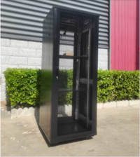 Network Cabinet Rack Enclosure | Server Rack for IT Equipment Storage and Cable Management